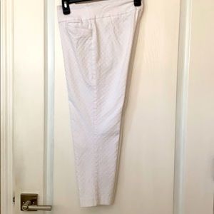 White capri pants